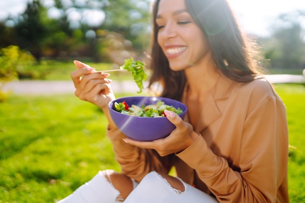 Lauren’s strawberry summer salad