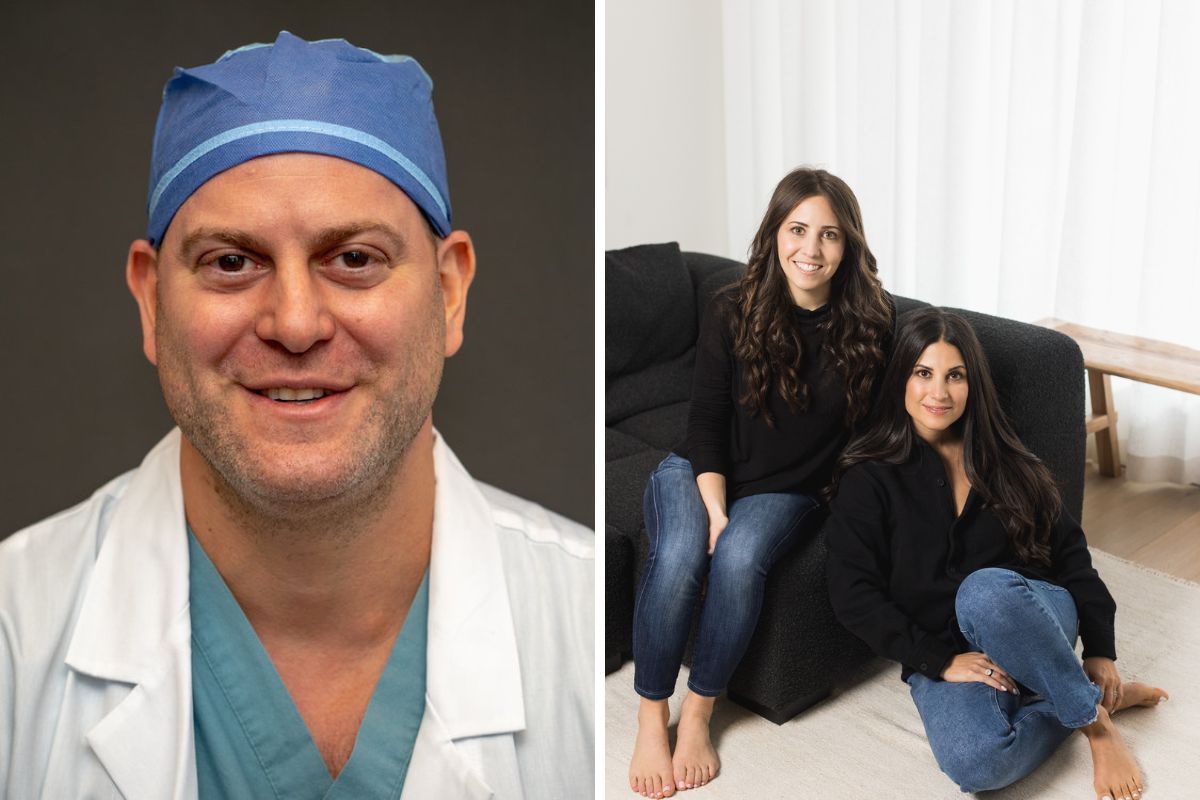 Dr. Ari Baratz, Danna Grunberg and Randi Grunberg