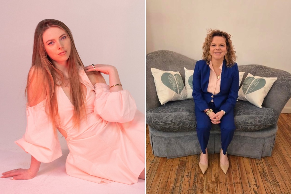 Nicole Bellmore and Amy De Nobriga