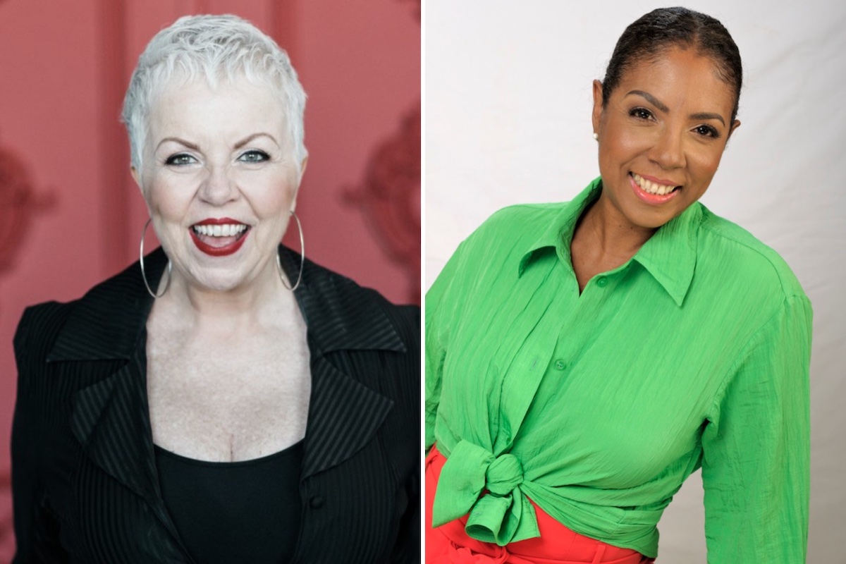 Ebonnie Rowe and Elaine Overholt